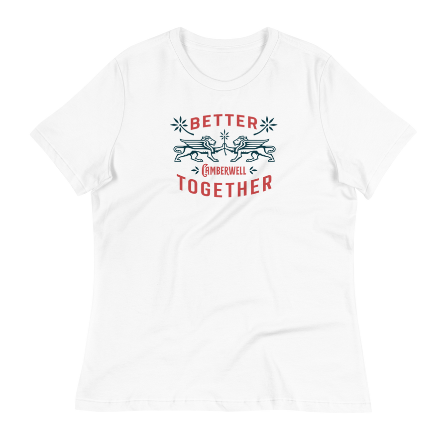 Women's Relaxed T-Shirt || "Better Together"